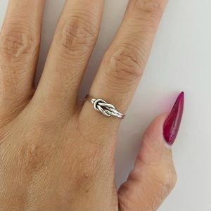 Sterling silver Celtic knot ring, knot ring, Celtic ring, silver Celtic ring